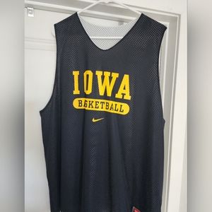 University of Iowa basketball practice jersey.